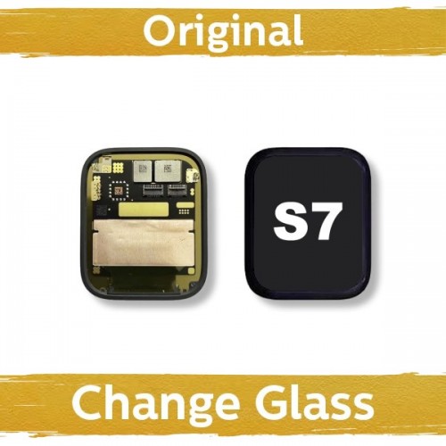 Ekranas skirtas Apple Watch Series 7 41mm juodas (Atnaujintas: China)