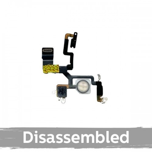 Lanksčioji jungtis skirta iPhone 12 Pro Max blykstės (flashlight) ir mikrofono (100% originalu / iš įrenginio)