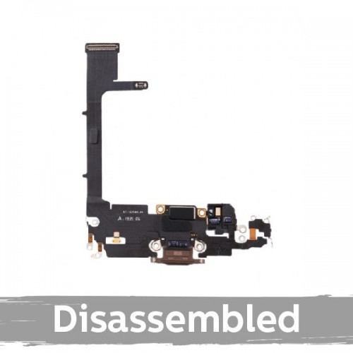 Krovimo lizdas skirtas iPhone 11 Pro Max su lanksčiąja jungtimi / Su IC / Matte Silver / (100% originalu / iš įrenginio)