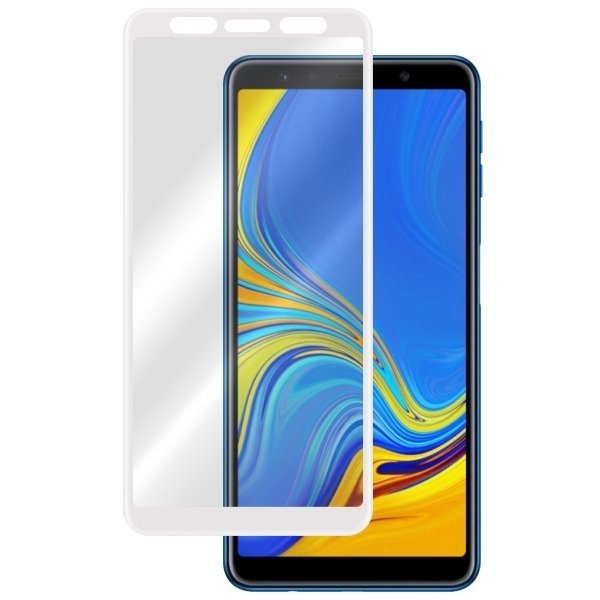 TEMPERED GLASS 6D SAMSUNG GALAXY M20 baltas