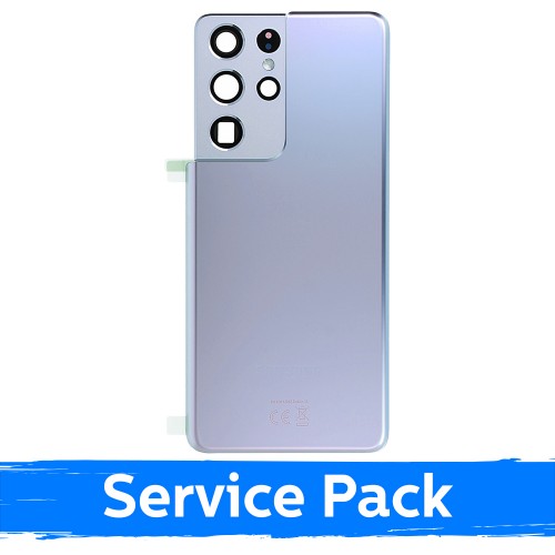 Galinis dangtelis skirtas Samsung G998 S21 Ultra / Phantom Silver / Service Pack)