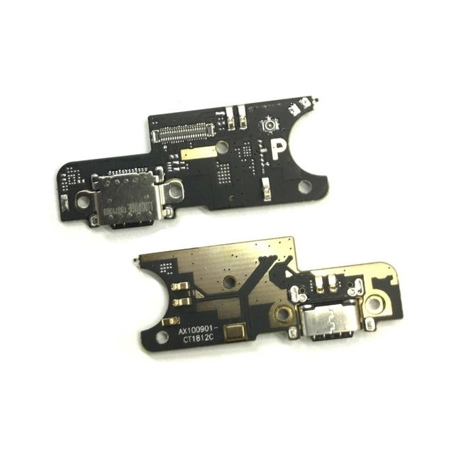 Lanksčioji jungtis Xiaomi Pocophone F1 įkrovimo kontakto su mikrofonu HQ