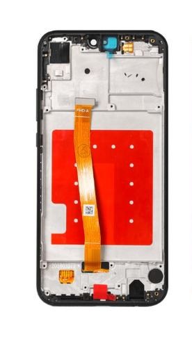 Ekranas Huawei P20 Lite su lietimui jautriu stikliuku ir rėmeliu Midnight Black ORG