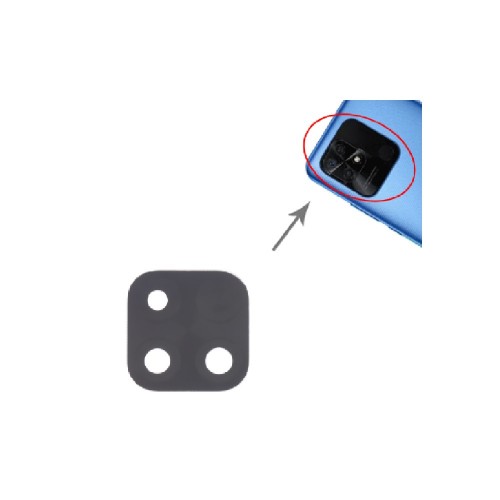 Galinės kameros stikliukas skirtas Xiaomi Poco C40 galinės kameros stikliukas