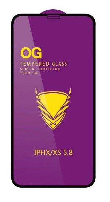 LCD apsauginis stikliukas "11D Full Glue" Apple iPhone XR/11 be įpakavimo
