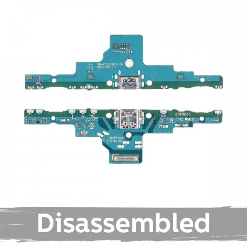 Krovimo lizdas skirtas Samsung P615 Tab S6 Lite LTE su lanksčiąja jungtimi / plata (išimtas iš įrenginio)