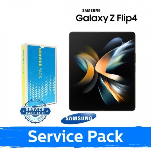 Ekranas skirtas Samsung F936 Z Fold4 (INNER) juodas (Service Pack) (NF version)