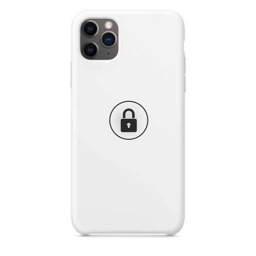 Dėklas "Silicone Case" skirtas iPhone 11 Pro / Ivory white / su įpakavimu
