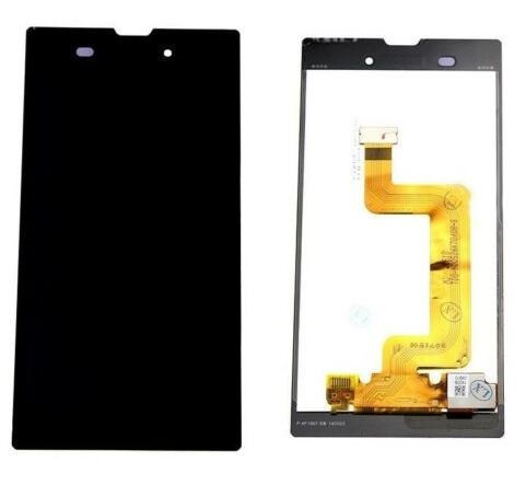 Ekranas Sony D5103 Xperia T3 su lietimui jautriu stikliuku ir rėmeliu Black originalus (used Grade C)