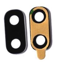 Samsung A405 A40 2019 kameros stikliukas su rėmeliu Black ORG