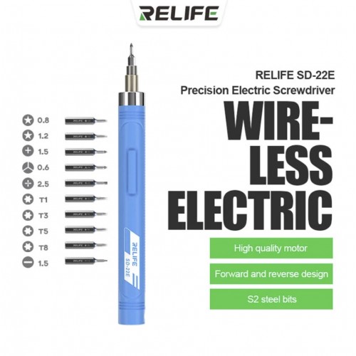 Įkraunamas belaidis atsuktuvas / rinkinys "SD-22E"