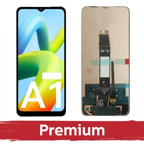 Ekranas skirtas Xiaomi Redmi A1 (A1+) / Redmi  A2 (A2+) juodas OEM