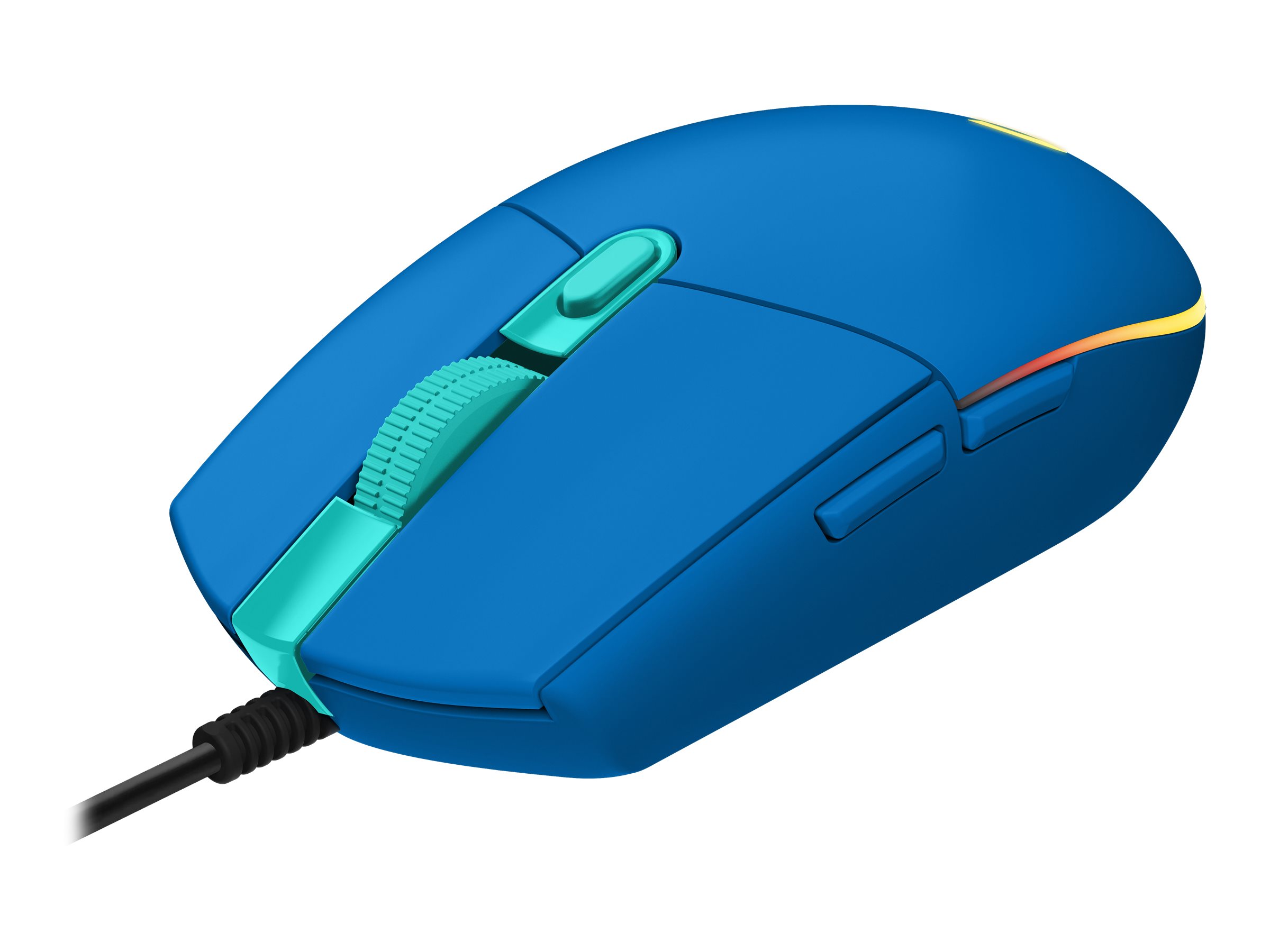 Logitech G203 Lightsync žaidimų pelė mėlyna