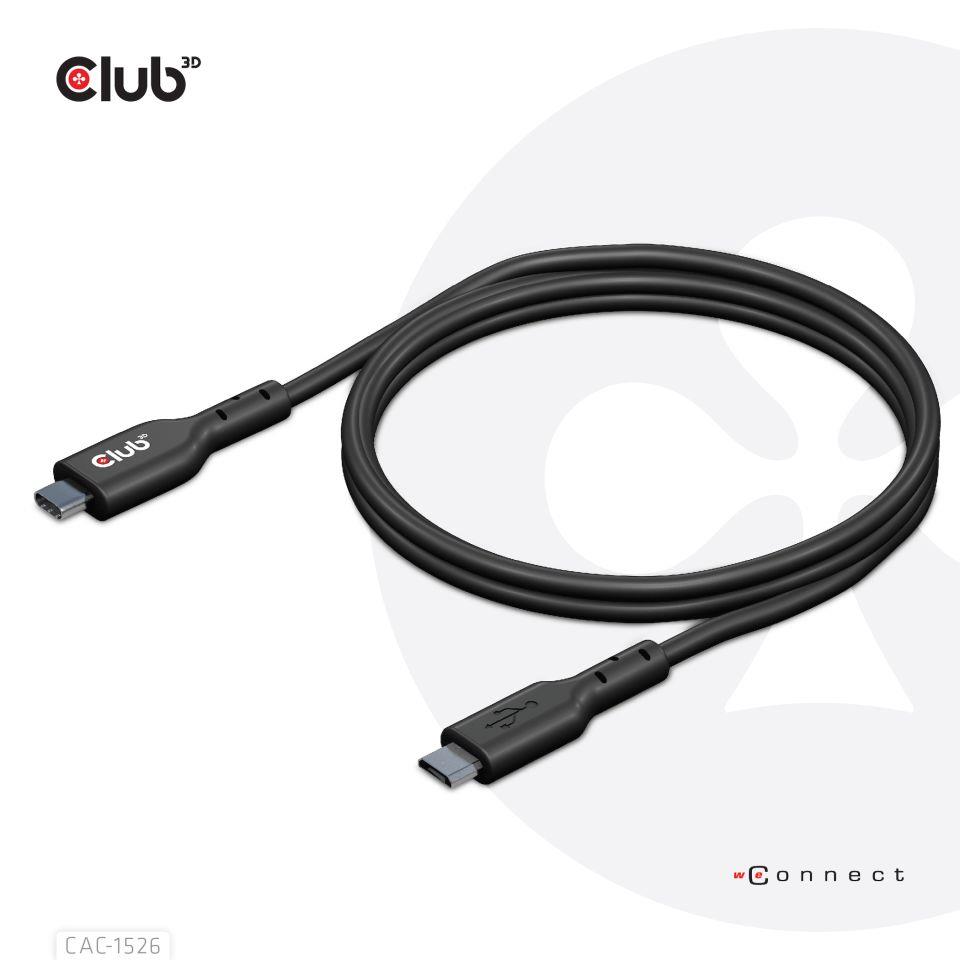 Club3D USB į Micro USB laidas 1m M/M CAC-1526