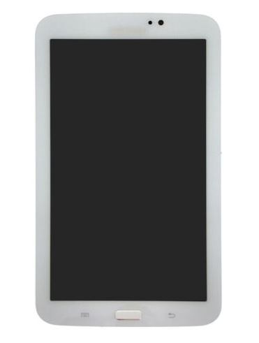 Ekranas Samsung T210 Tab 3 7.0 su lietimui jautriu stikliuku White originalus (used Grade C)