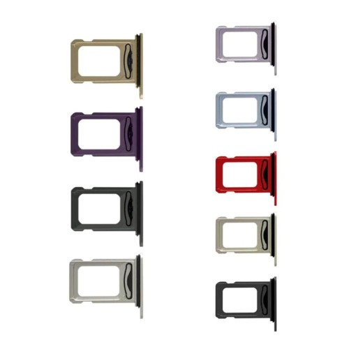 SIM stalčiukas skirtas Apple iPhone 14 / 14 Plus SIM kortelės stalčiukas / Purple /