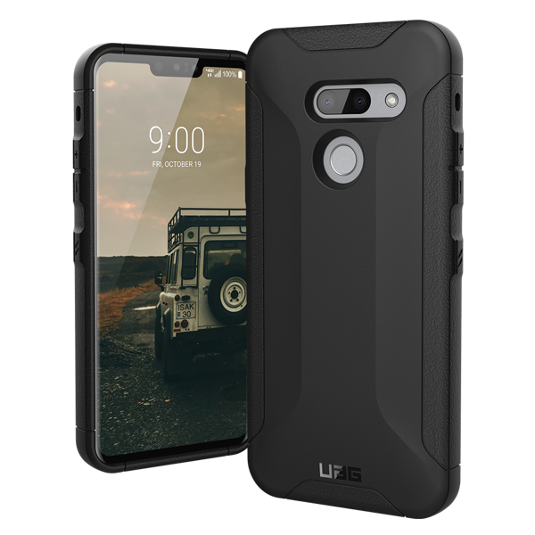 dėklas UAG URBAN ARMOR GEAR SCOUT LG G8 THINQ juodas