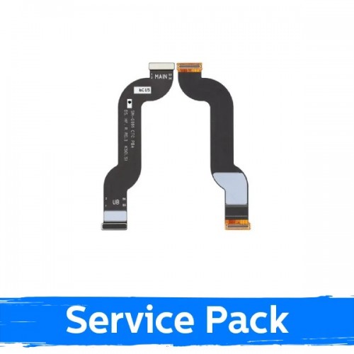 Lanksčioji jungtis skirta Samsung G991 S21 pagrindinė ekrano / (CTC/UB)-(MAIN) / (Service Pack)