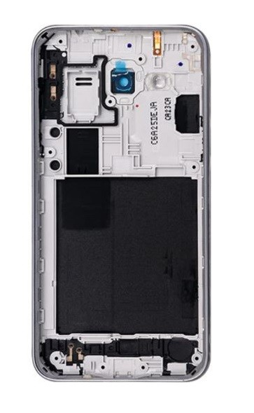 Vidinis korpusas Samsung J320 J3 2016 pilkas (juodas) su zumeriu ir šoniniais mygtukais originalus (used Grade B)