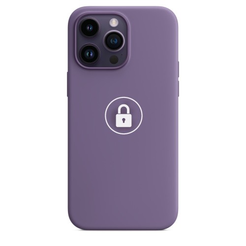 Dėklas "Silicone Case v2" skirtas iPhone 14 Pro / Iris / su įpakavimu