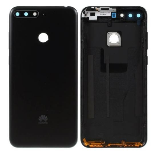 Galinis dangtelis Huawei Y6 Prime 2018 Black originalus (used Grade A)