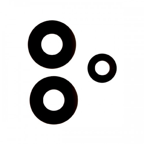 Galinės kameros stikliukas skirtas Xiaomi Redmi Note 12 4G galinės kameros stikliukas (3vnt)