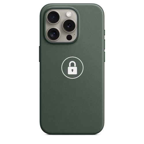 Telefono dėklas "FineWoven" iPhone 15 Pro / Evergreen / su pakuote