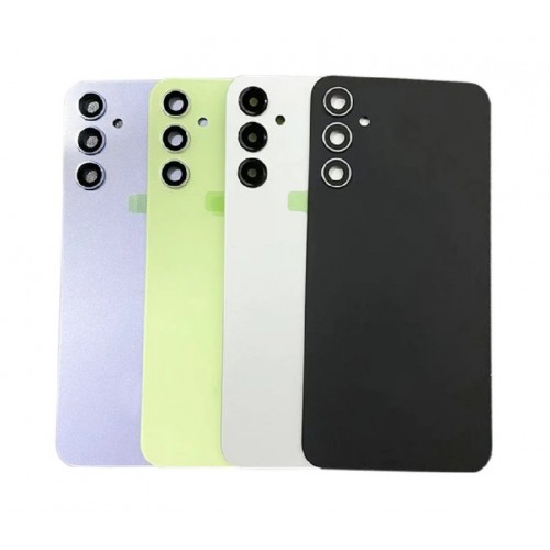 Galinis dangtelis suderinamas su Samsung A346 A34 5G / sidabrinis / (su kameros lęšiu) OEM