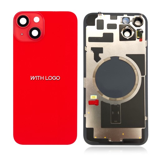 Galinis dangtelis skirtas iPhone 14 Plus / Red / (Full cover without NFC flex) / OEM