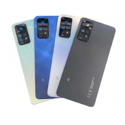 Galinis dangtelis skirtas Xiaomi Redmi Note 11 Pro 4G / Black / (su kameros stikliuku) HQ