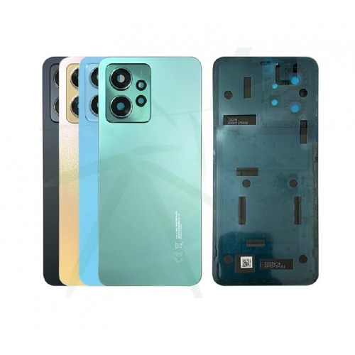 Galinis dangtelis skirtas Xiaomi Redmi Note 12 4G / Onyx Gray / (su kameros stikliuku) HQ