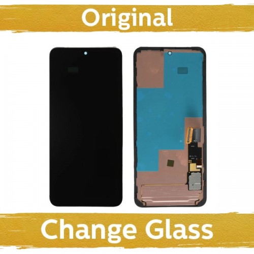 LCD ekranas suderinamas su Google Pixel 8 juodas su rėmeliu (Atnaujintas: Kinija)