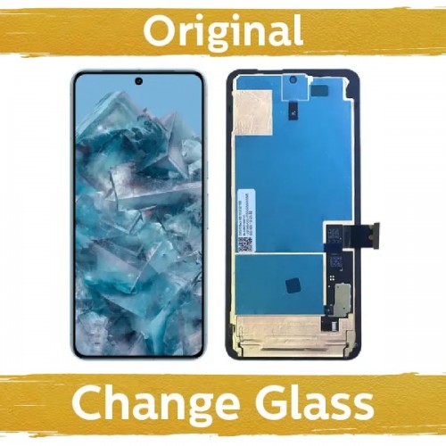 LCD ekranas suderinamas su Google Pixel 8 Pro juodas su rėmeliu (Atnaujintas: Kinija)