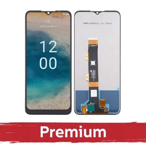 LCD ekranas suderinamas su Nokia G22 juodas OEM