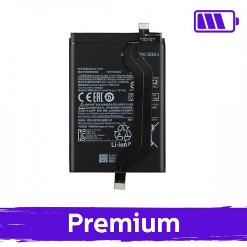 Baterija suderinama su Xiaomi Poco X3 GT BM57 (OEM)