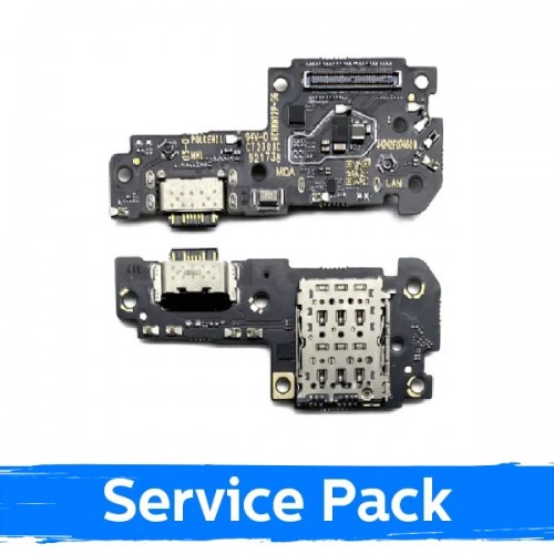 Įkrovimo jungtis suderinama su Xiaomi Redmi Note 12 Pro 5G su lankstu / Plata (Service Pack)