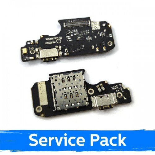 Įkrovimo jungtis suderinama su Xiaomi Poco X4 Pro 5G / Redmi Note 11 Pro / Note 12 Pro 4G su lankstu / Plata (Service Pack)