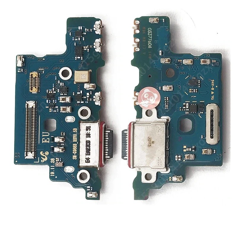 Lanksčioji jungtis Samsung G988 S20 Ultra su įkrovimo kontaktu, mikrofonu originali (service pack)