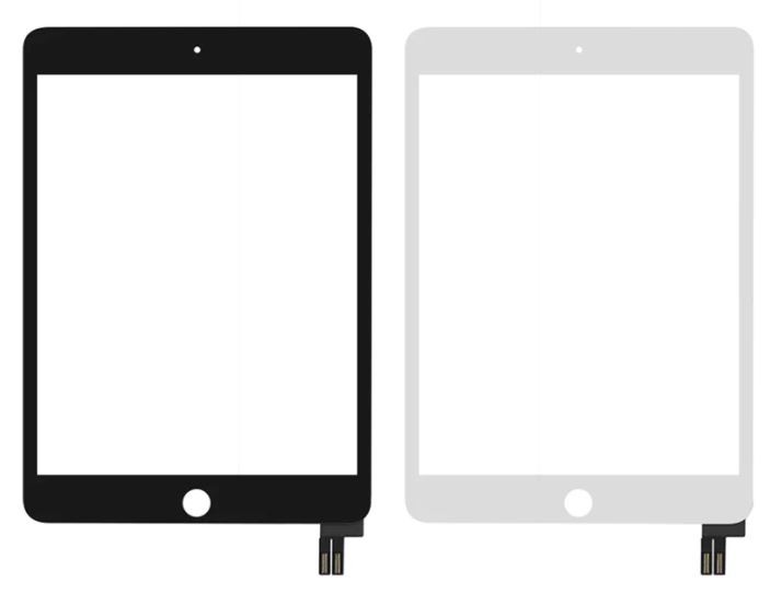 Lietimui jautrus stikliukas iPad mini 5 2019 (A2133/A2124/A2125/A2126) White HQ