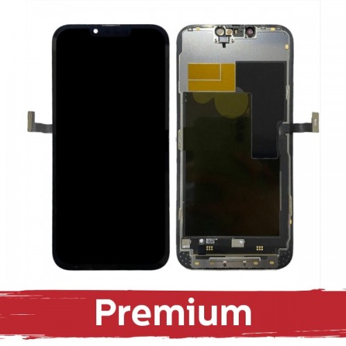 LCD ekranas suderinamas su iPhone 13 Pro Max juodas (INCELL / Premium)