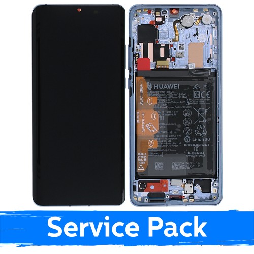 LCD ekranas suderinamas su Huawei P30 Pro su rėmeliu / Breathing Crystal / (Service Pack)