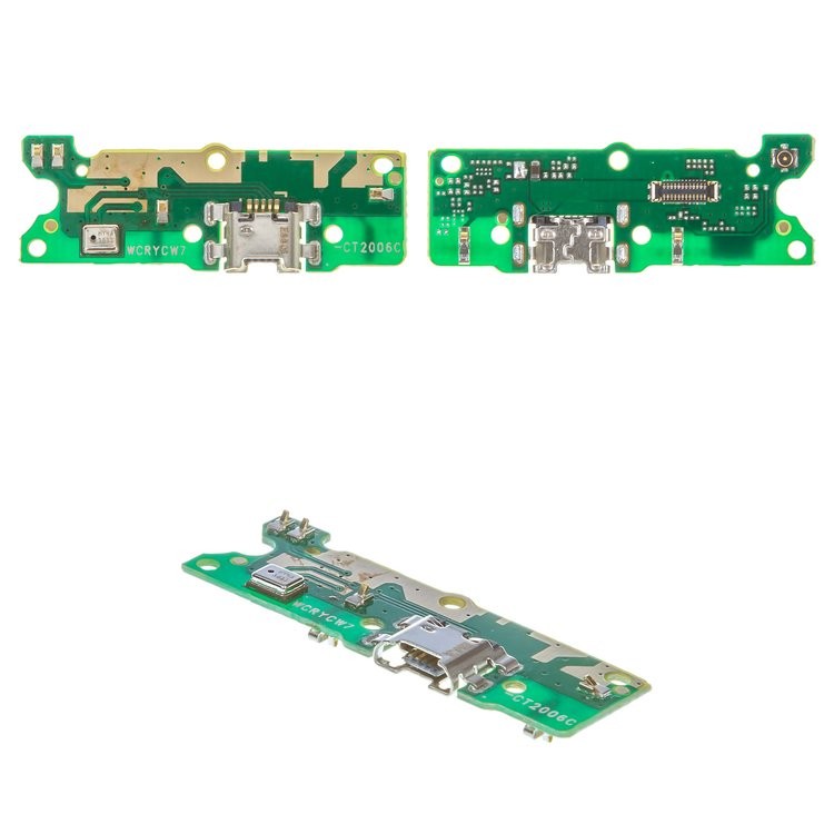 Lanksčioji jungtis Huawei Y5 2018/Honor 7S įkrovimo kontakto su mikrofonu originali (service pack)