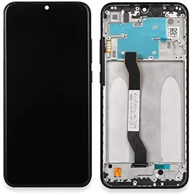 Ekranas Xiaomi Redmi Note 8T su lietimui jautriu stikliuku ir rėmeliu Grey originalus (service pack)