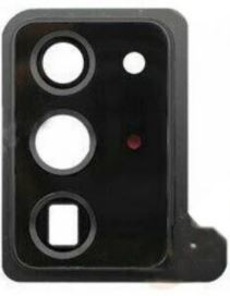 Samsung N985/N986 Note 20 Ultra kameros stikliukas su rėmeliu Mystic Black ORG