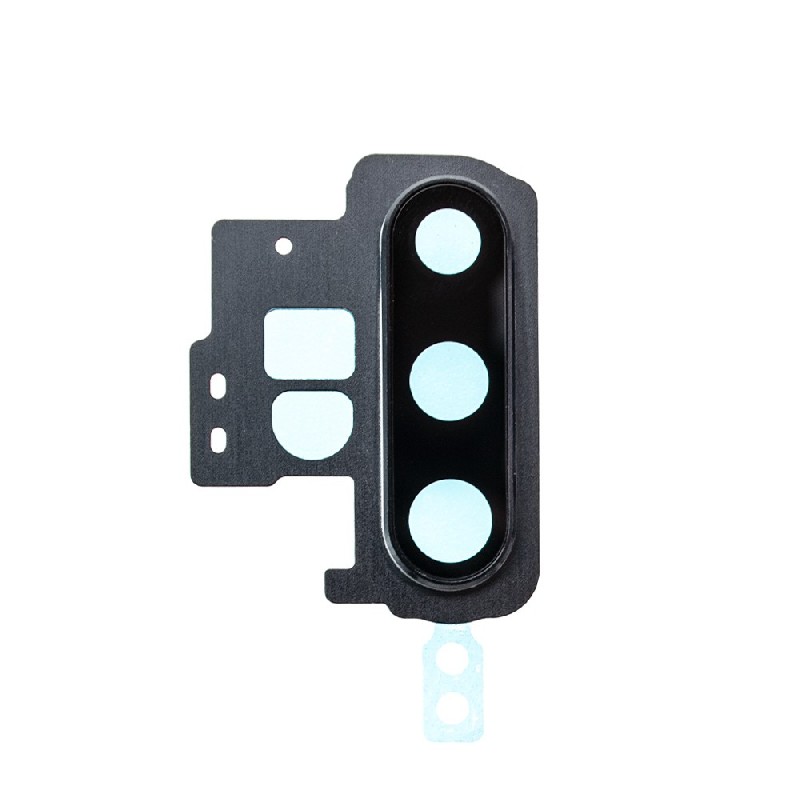 Samsung N970 Note 10 kameros stikliukas su rėmeliu Aura Black ORG