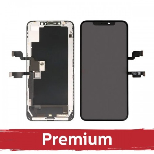 LCD ekranas suderinamas su iPhone XS Max juodas (INCELL / Premium) / *Removable IC* /