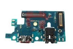 Lanksčioji jungtis Samsung M317 M31S 2020 su įkrovimo kontaktu, mikrofonu, ausinių lizdu originali (service pack)