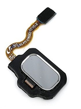 Lanksčioji jungtis Samsung G950 S8/G955 S8+ su sidabrinis (Arctic silver) pirštų atspaudų jutikliu (fingerprint) originalus (used Grade A)