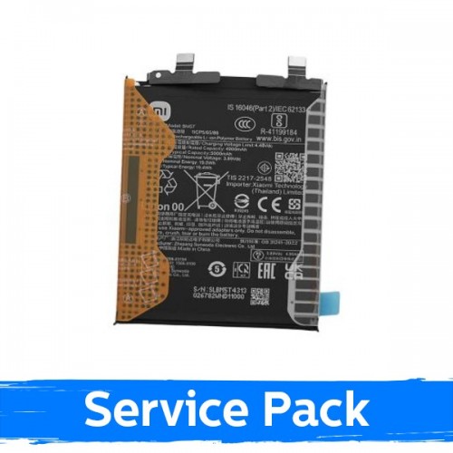 Baterija suderinamas su Xiaomi 13T / Redmi Note 13 Pro 4G / Poco M6 Pro 4G / X6 Pro 5G BM5T (Service Pack)