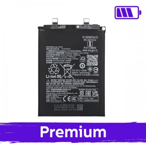 Baterija suderinamas su Xiaomi Poco F6 5G BP52 (OEM)